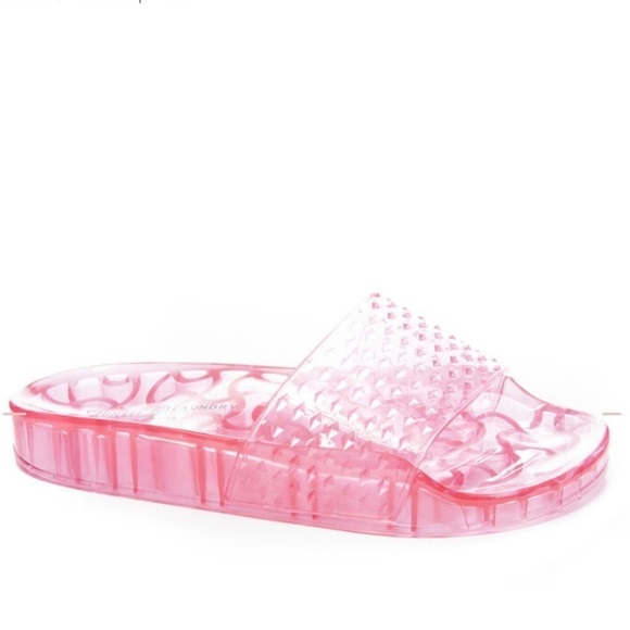 lCHINESE LAUNDRY PINK GLOW UP JELLY SANDAL - SIZE 7 - NIB! - Picture 4 of 11